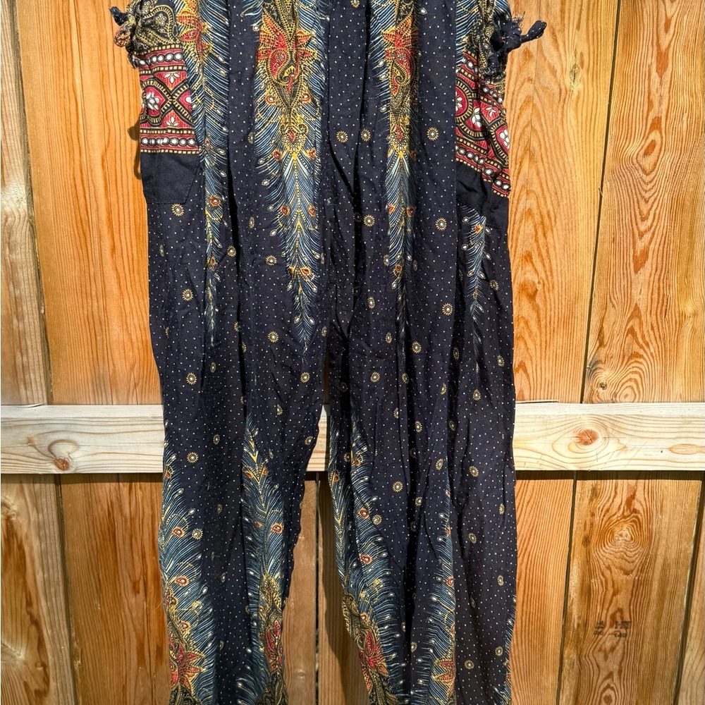Bohemian patterned pants